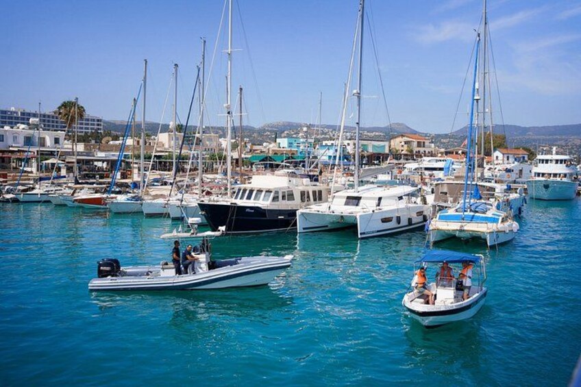 Paphos: Half Day Tour Blue Lagoon with Water Slide and Snorkeling 3