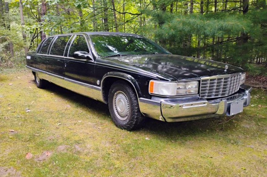 NON-BUS Cadillac Fleetwood Limousine Traverse City Wine Tour 3