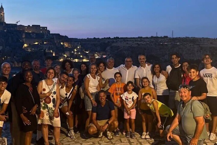 Matera by Night. Entrance fees included Cave House and Rock Church. 3