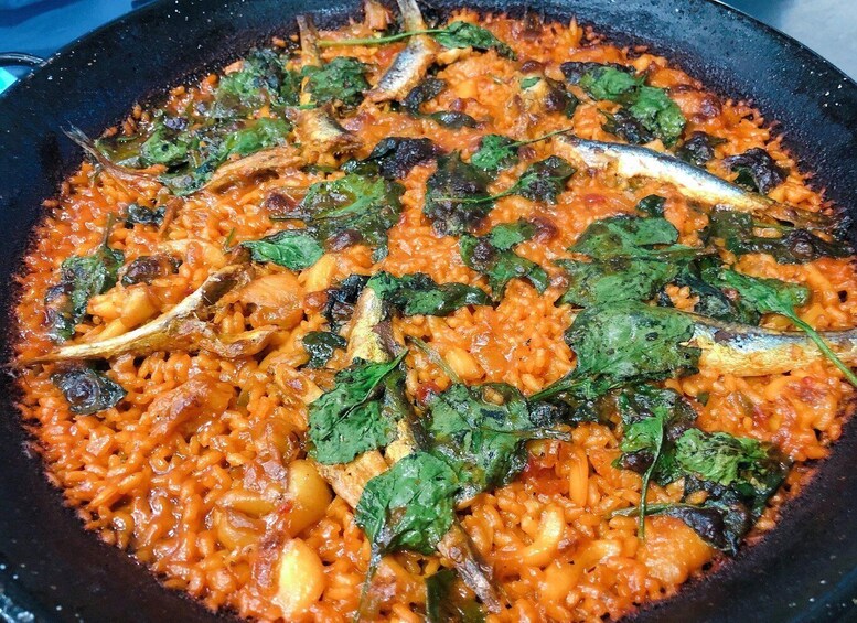 Picture 2 for Activity Madrid, Centro: Paella Cooking Class with Sangria & Tapas 3