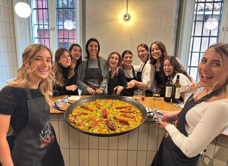 Picture 5 for Activity Madrid, Centro: Paella Cooking Class with Sangria & Tapas 1