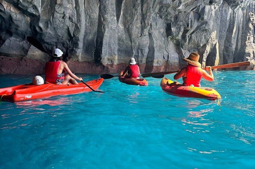 Route in Kayak Porís Candelaria Cueva Bonita 2