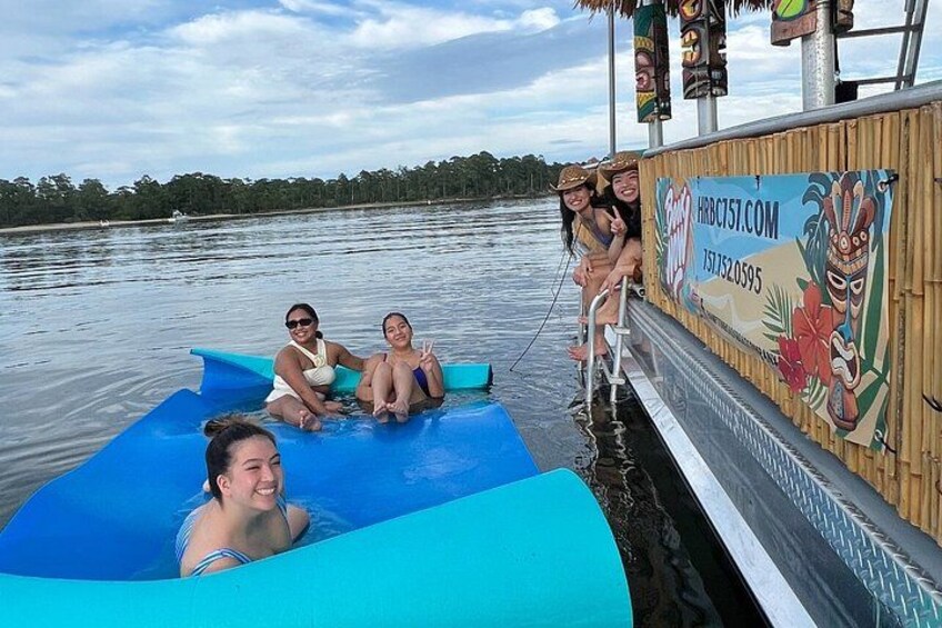2 Hour Private Tiki Boat Cruises in Virginia Beach 3