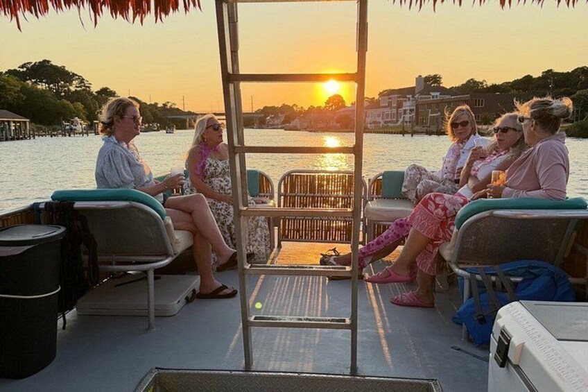 2 Hour Private Tiki Boat Cruises in Virginia Beach 5