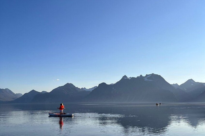 Arctic Stand Up Paddleboarding Adventure near Tromsø 5