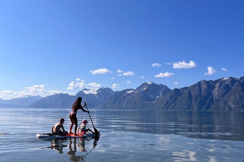 Arctic Stand Up Paddleboarding Adventure near Tromsø 4