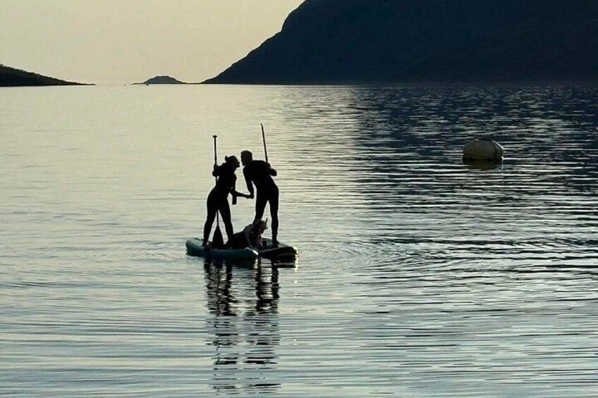 Arctic Stand Up Paddleboarding Adventure near Tromsø 3