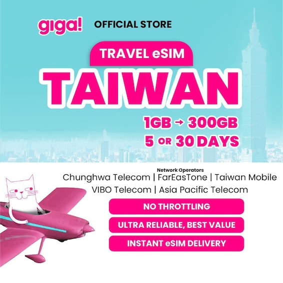 giga! Taiwan Travel eSIM 1