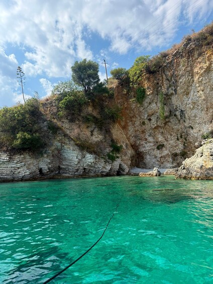 Picture 15 for Activity Himara: Small-Group Boat Tour to Blue Cave & Grama Bay 4