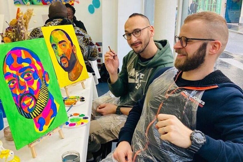 Brunch and Paint at Galerie Wawi 2