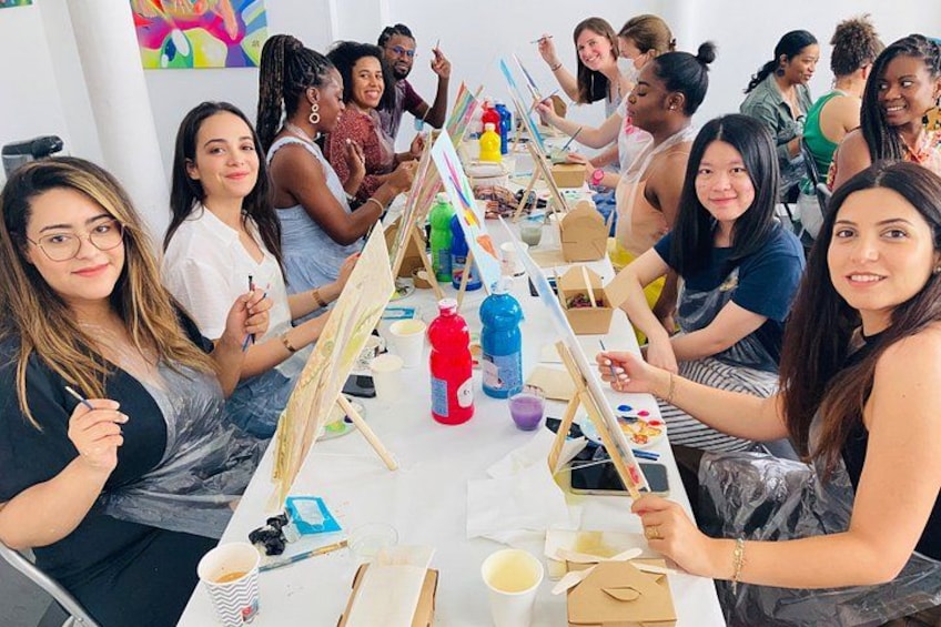 Brunch and Paint at Galerie Wawi 1