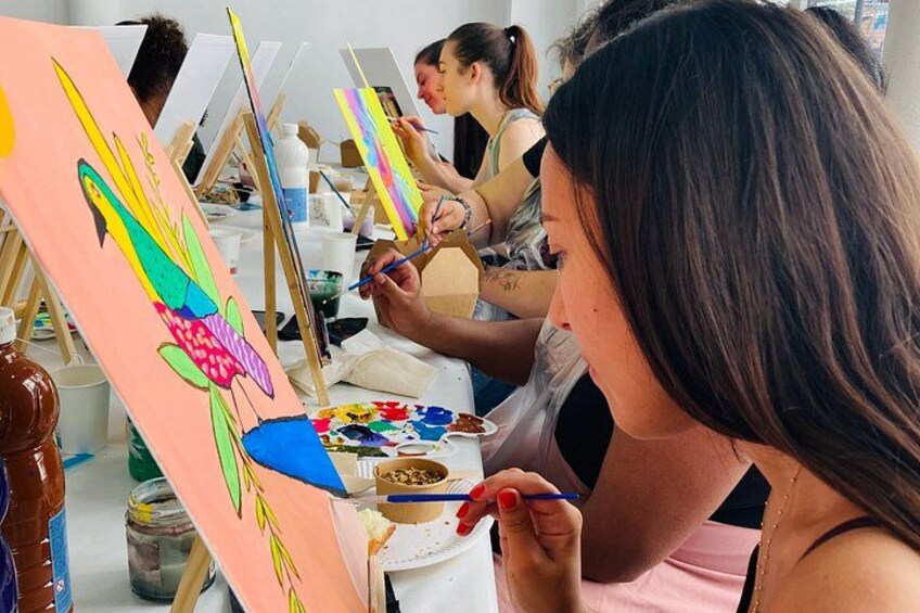 Brunch and Paint at Galerie Wawi 2