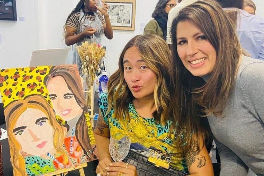 Brunch and Paint at Galerie Wawi 2