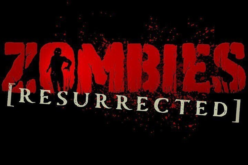 A graphic with the text 'ZOMBIES [RESURRECTED]' in red and white. 5