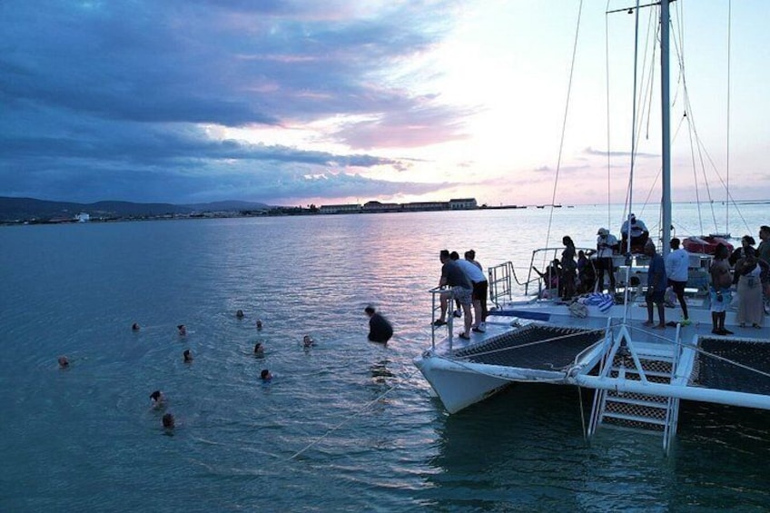Mystic Lagoon Sunset Cruise with Dinner and Lagoon Swim 3