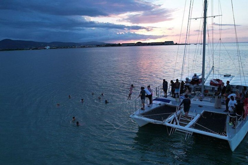 Mystic Lagoon Sunset Cruise with Dinner and Lagoon Swim 2