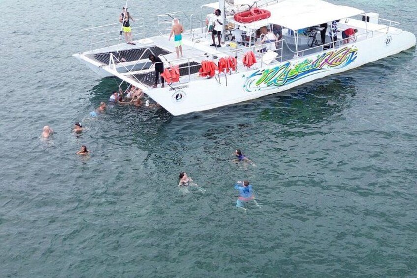 Mystic Lagoon Sunset Cruise with Dinner and Lagoon Swim 1
