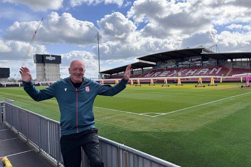 Welcome to Wrexham Stadium and TV Show Tour 3