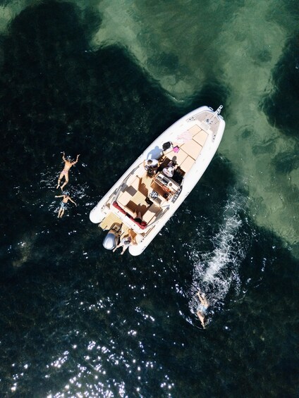 Picture 15 for Activity Cagliari: Boat Excursion to the Most Picturesque Coves and Sardinian Aperitif 2
