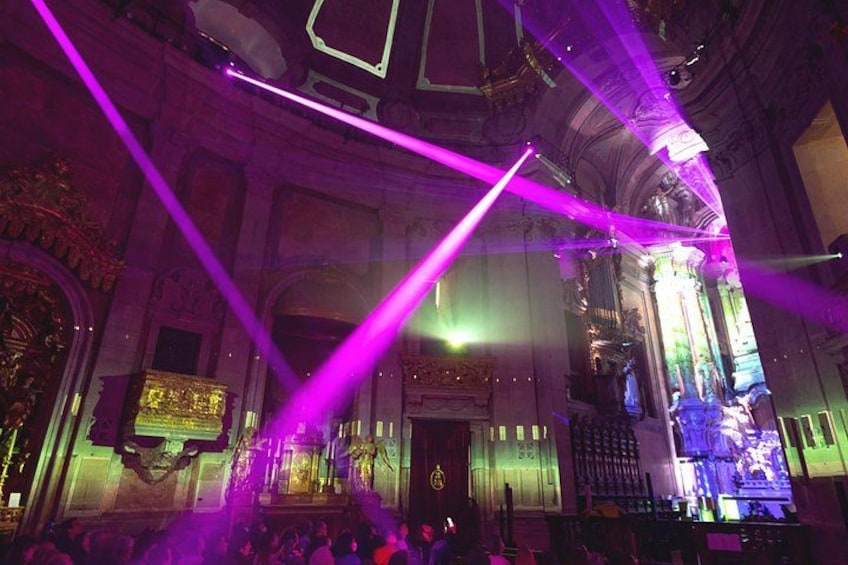 Spiritus Porto: Videomapping Immersive Show at Clerigos Church 3