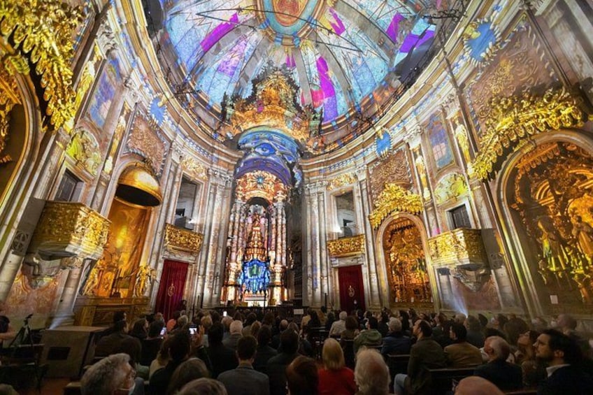 Spiritus Porto: Videomapping Immersive Show at Clerigos Church 2