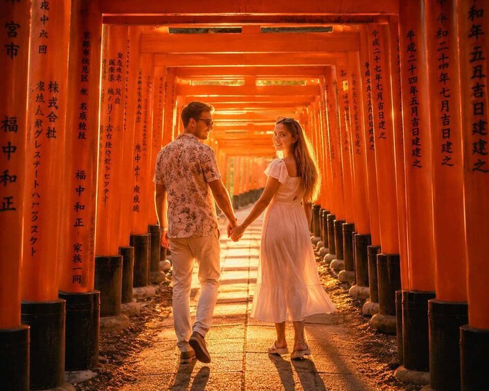 Picture 2 for Activity Kyoto at Dawn:Private Fushimi Inari Walk & Dining Experience 4