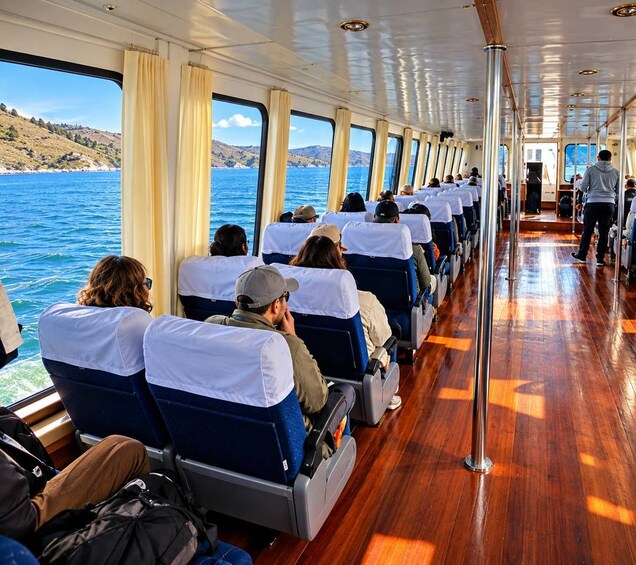 Picture 3 for Activity From Puno: Uros and Taquile Islands in Catamaran Experience 4