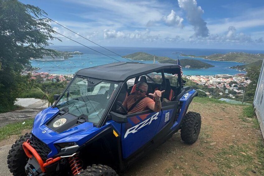 Tropical Trek Guided UTV/SxS Tour of St Thomas VI - PM Tour 5