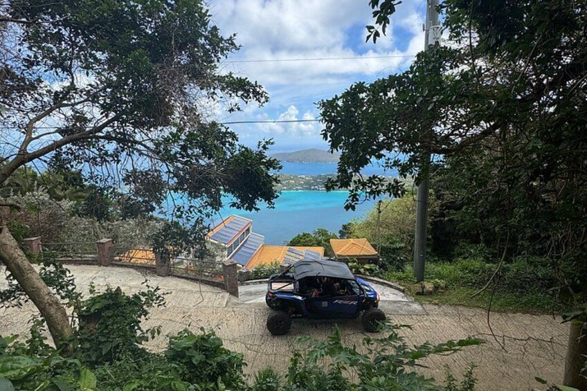 Tropical Trek: Guided UTV Tour of St. Thomas, USVI (1:00 PM)-3 Hr 3
