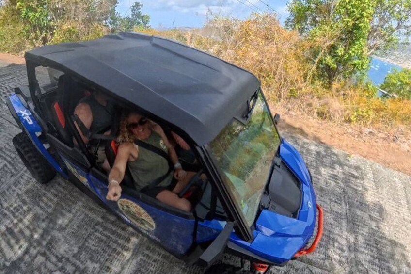 Tropical Trek Guided UTV/SxS Tour of St Thomas VI - PM Tour 3