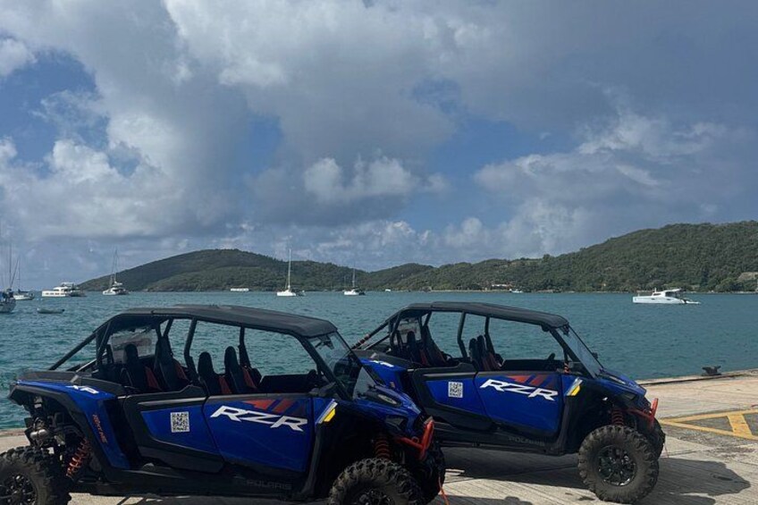 Tropical Trek: Guided UTV Tour of St. Thomas, USVI (1:00 PM)-3 Hr 4