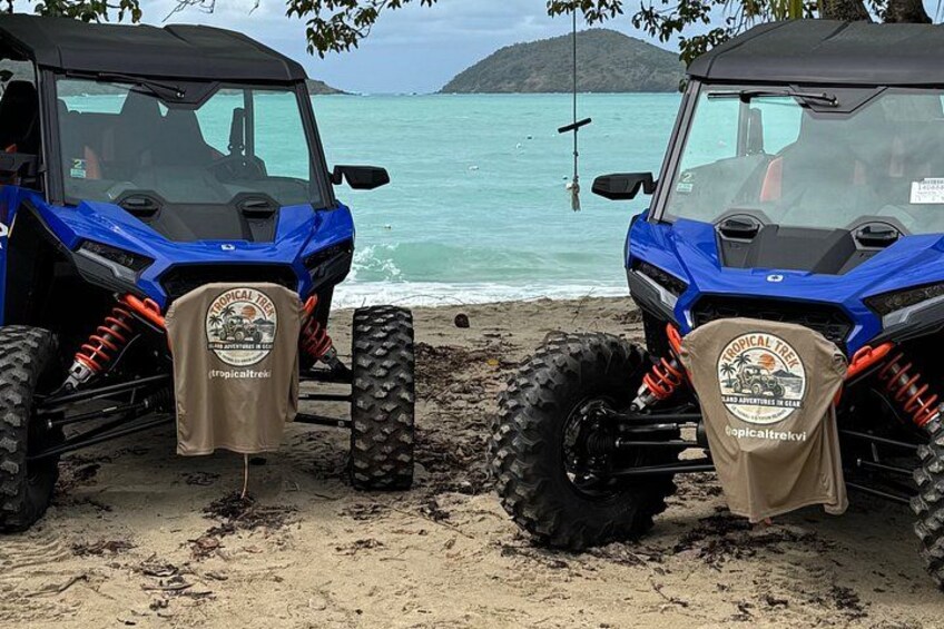 Tropical Trek: Guided UTV Tour of St. Thomas, USVI (1:00 PM)-3 Hr 5