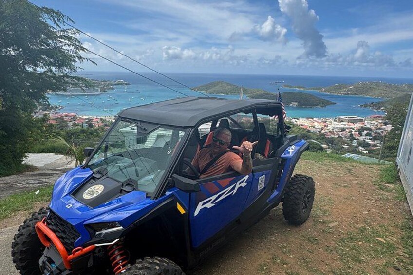 Tropical Trek: Guided UTV Tour of St. Thomas, USVI (1:00 PM)-3 Hr 2