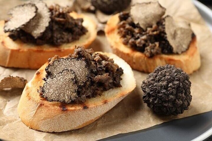 Truffle tasting