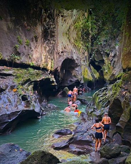 Picture 3 for Activity Ubud: Hidden Canyon Trek, Barong Cave ATV & Jungle Club 5