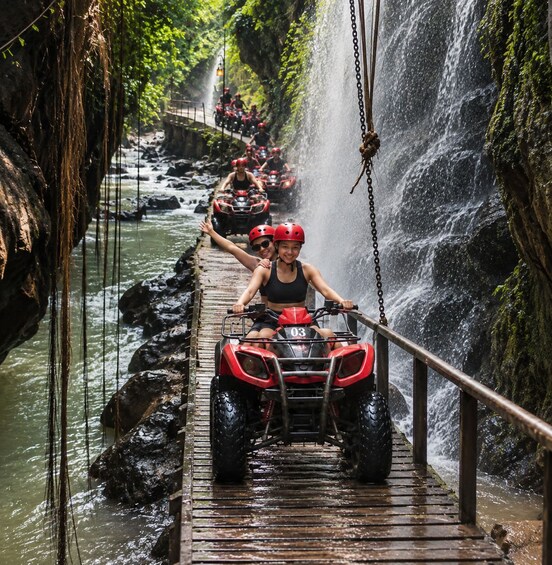 Bali: Ubud ATV Quad Bike – Barong Cave, Bridge & Waterfalls 1