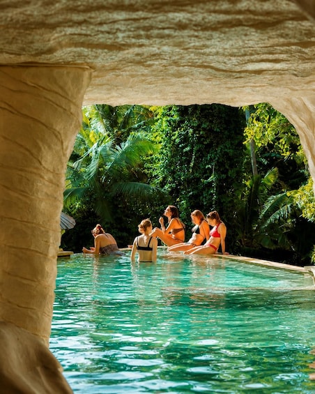 Picture 5 for Activity Ubud: Hidden Canyon Trek, Barong Cave ATV & Jungle Club 4