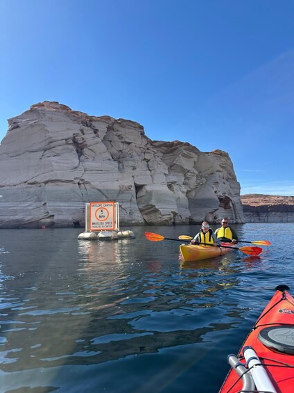 Picture 10 for Activity Antelope Canyon Lake Powell: Guided Kayaking & Hike Tour 3