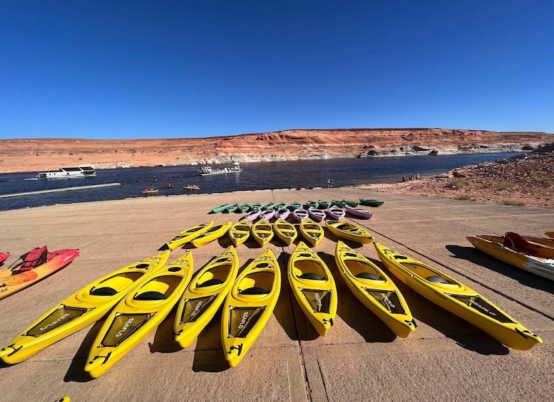 Picture 4 for Activity Page/Lake Powell: Guided Kayak & Water Antelope Canyon Tour 5
