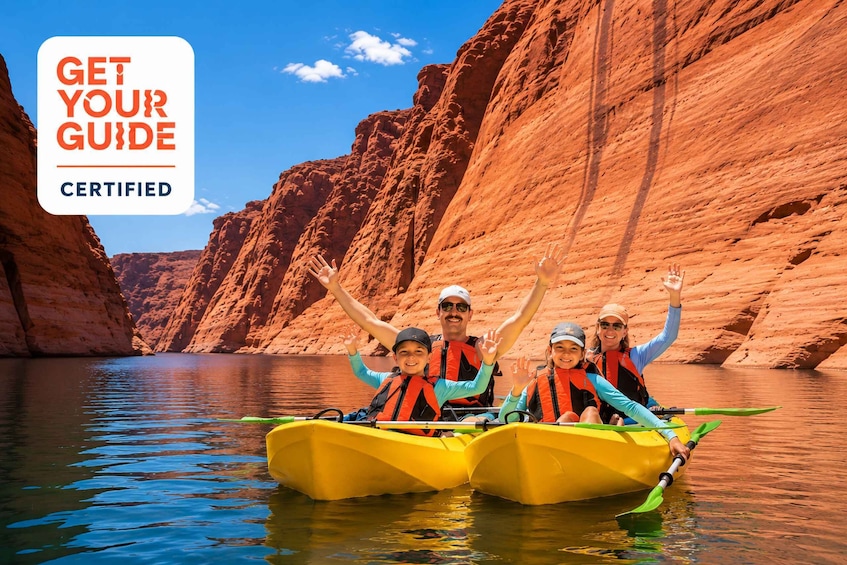 Page/Lake Powell: Guided Kayak & Water Antelope Canyon Tour 2