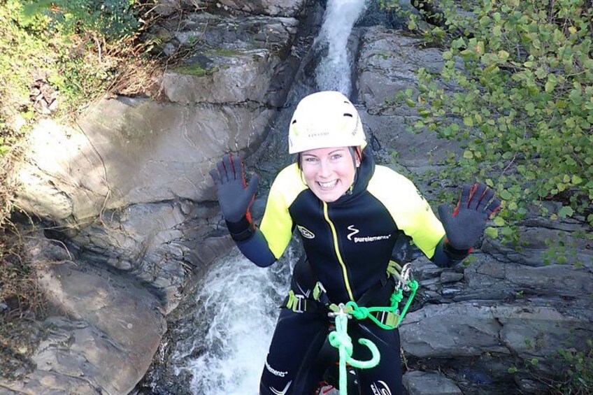 Family Canyoning Ticino Val Vira Slides and Jumps 2