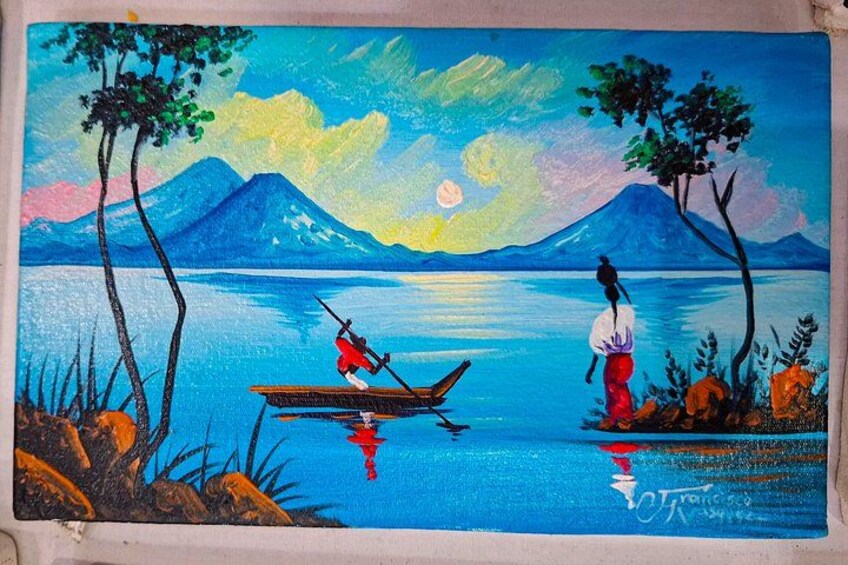 San Juan La Laguna Painting Workshop with Local Artists 2