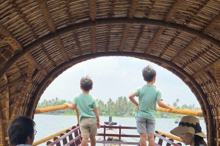 Private 4 Hour Bamboo Cane Cruise Through Alleppey Backwaters 5