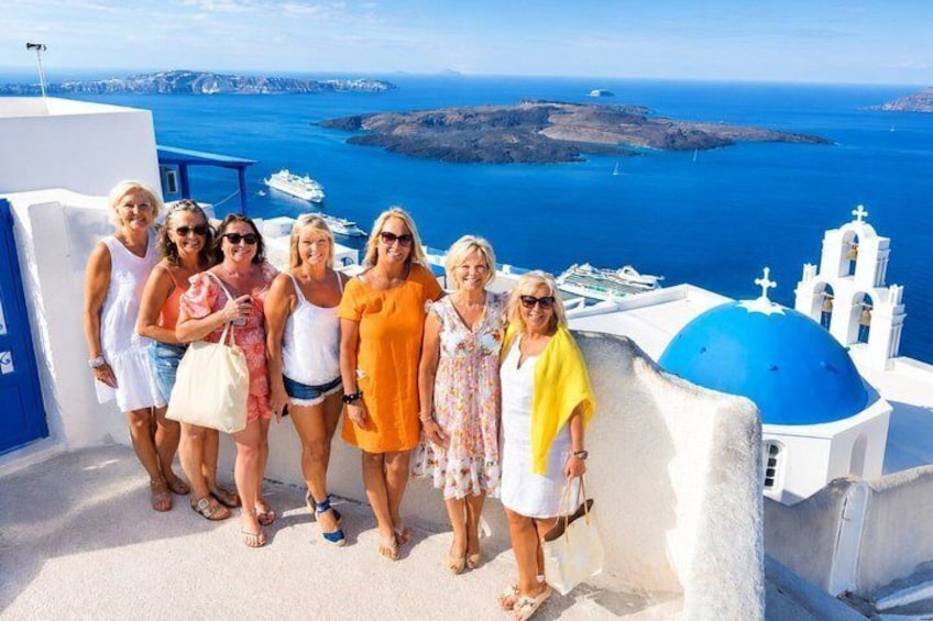 Santorini Private Luxury COMBO Catamaran Cruise and Island Tour 3