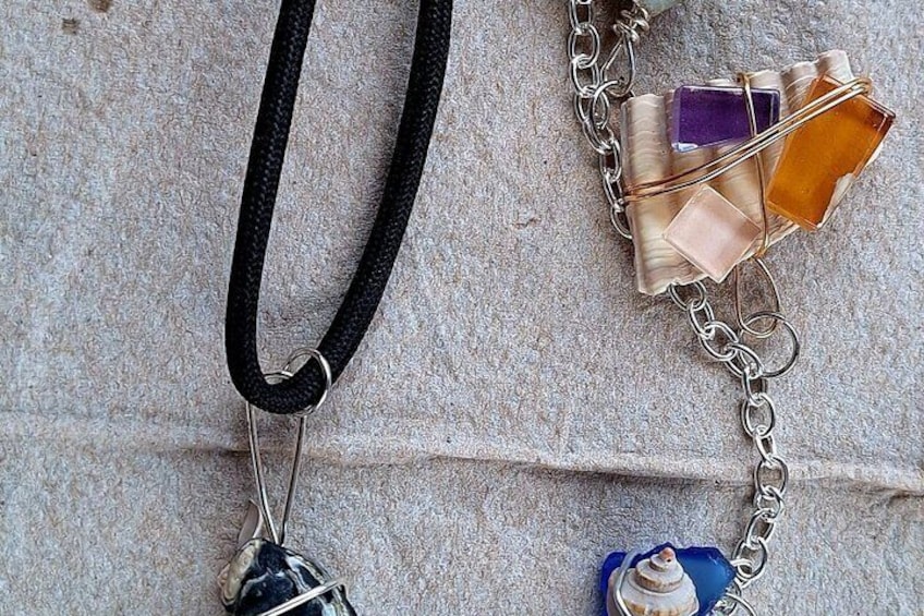 Beach Treasure Hunt & Jewelry Workshop! Tybee Island 2