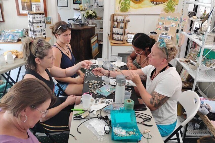 Beach Treasure Hunt & Jewelry Workshop! Tybee Island 5