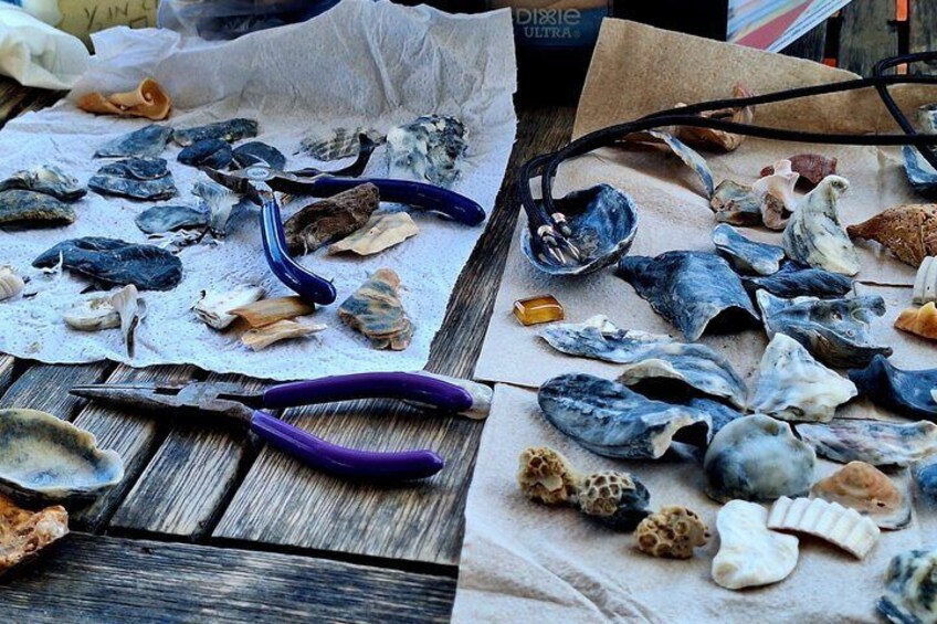 Beach Treasure Hunt & Jewelry Workshop! Tybee Island 3