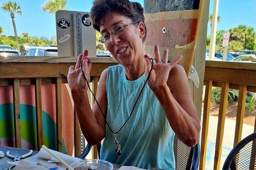 Beach Treasure Hunt & Jewelry Workshop! Tybee Island 4