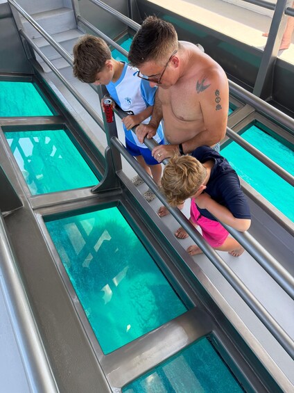 Picture 7 for Activity Paphos: Glass-Bottom Boat Cruise with fun slide 3
