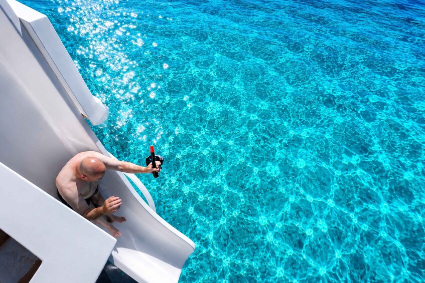 Picture 10 for Activity Paphos: Glass-Bottom Boat Cruise with fun slide 3